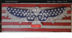 Desktop Screenshot of patriotwoodcraft.com